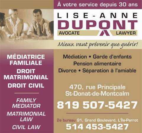 Dupont, Lise-Anne Avocate